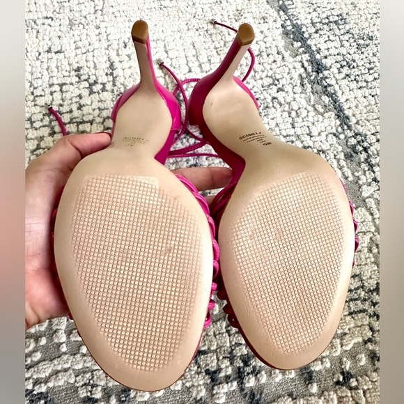 Schutz Dive Nappa Leather Hot Pink - Nappa Leather Size 7 - Picture 13 of 13